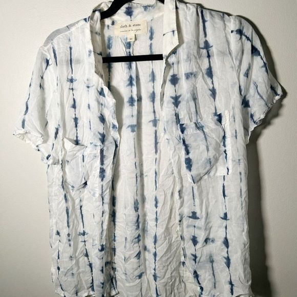 cloth & stone Tops - Cloth & Stone Anthropologie tie dye top M boho